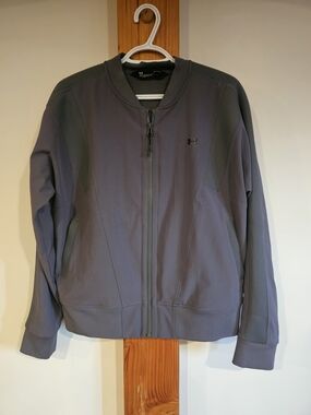 Under Armour Women's Gray Bomber Jacket